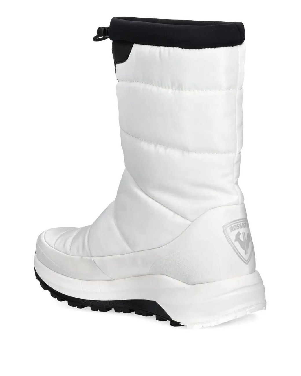 Rossignol White Drawstring Boots