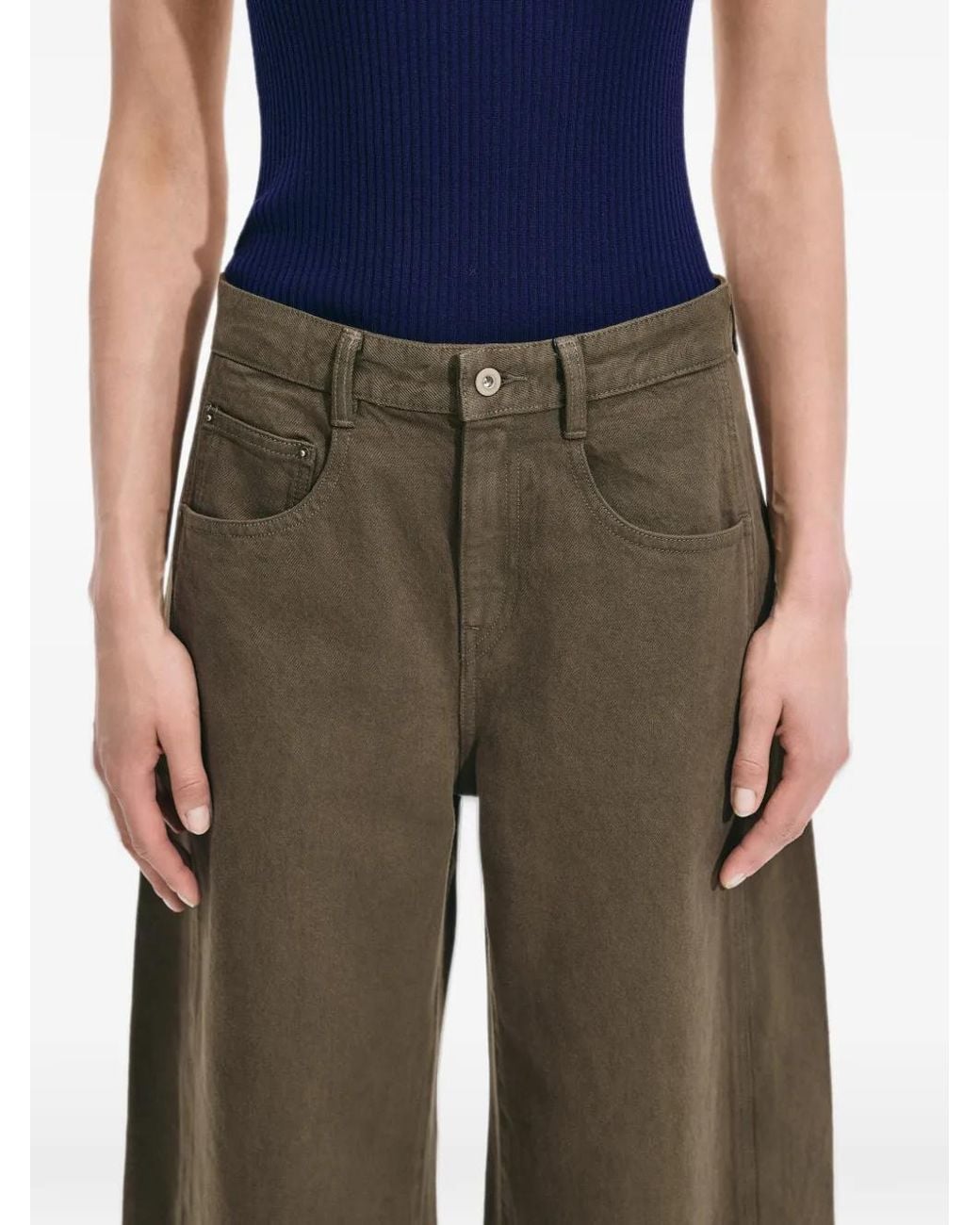 JNBY Green Short En Jean