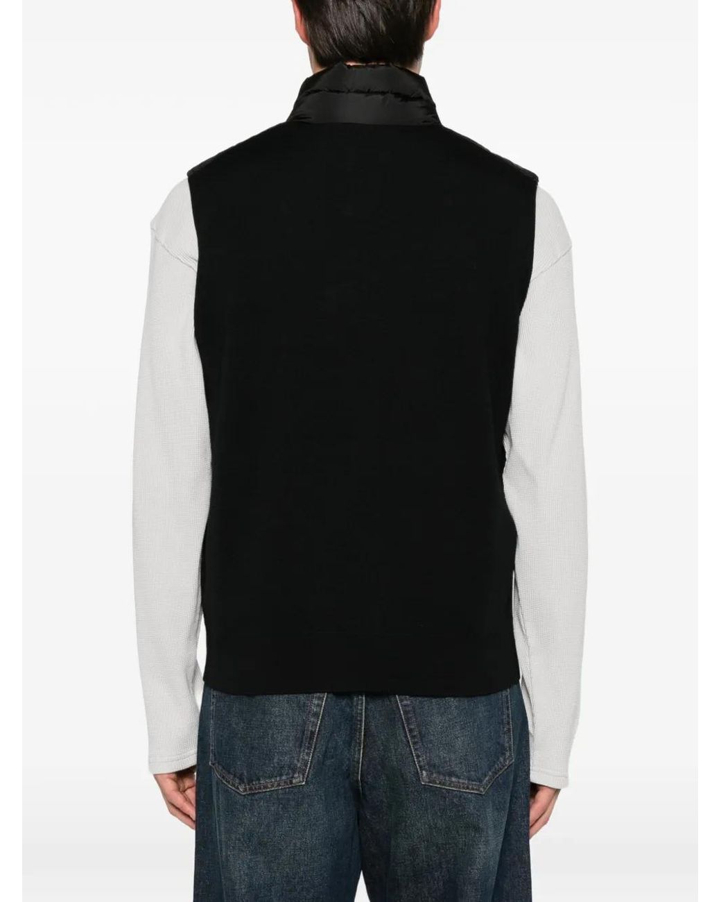 Canada Goose Black Hybridge Flavio Quilted Gilet for men