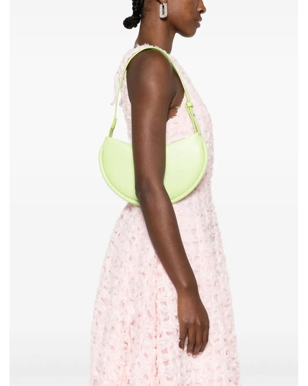 THEMOIRÈ Green Ebe Shoulder Bag