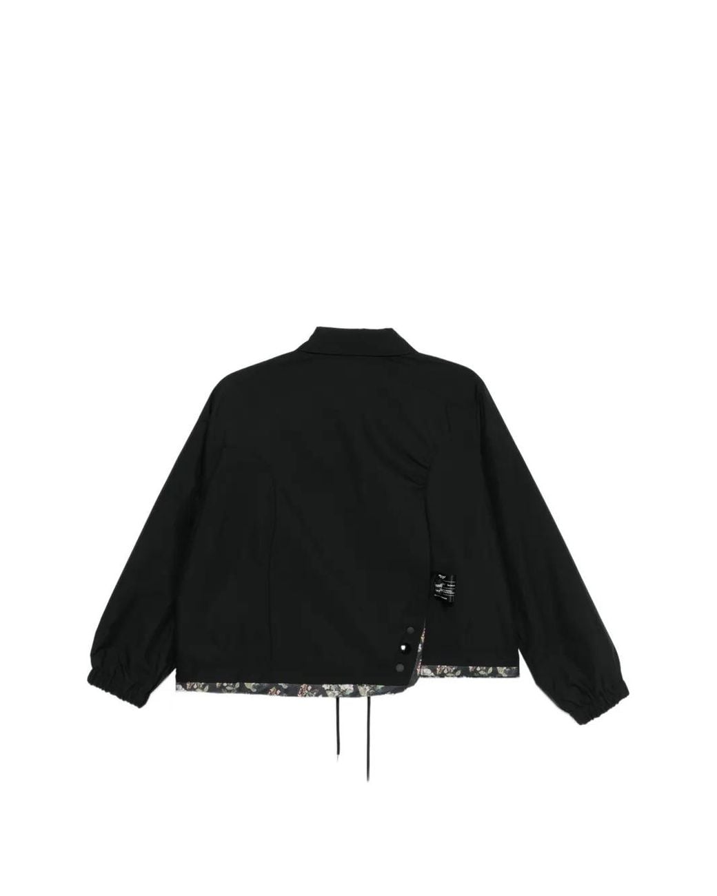 Undercover Black Floral Trim Jacket