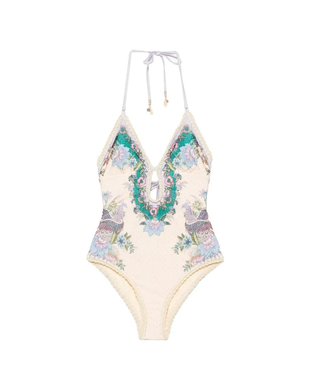Zimmermann Blue Indra Swimsuit