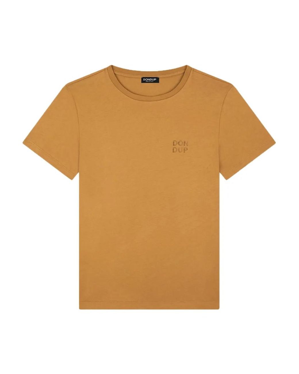 Dondup Brown Logo-Print T-Shirt for men