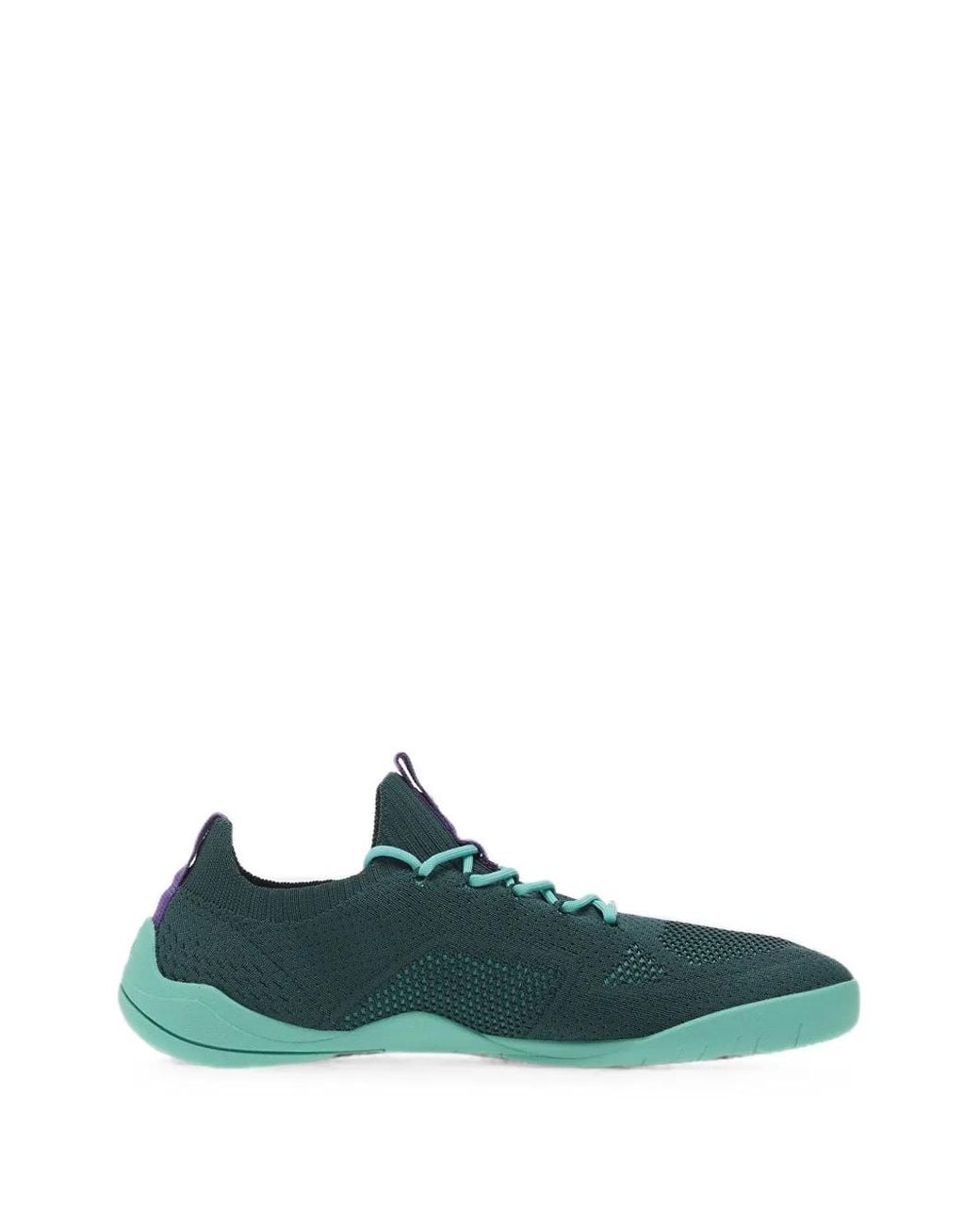 Be Lenka Green Knit Lace-Up Sneakers