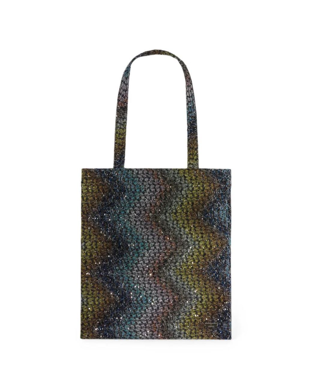 Missoni Black Salina Sequin-Embellished Tote Bag