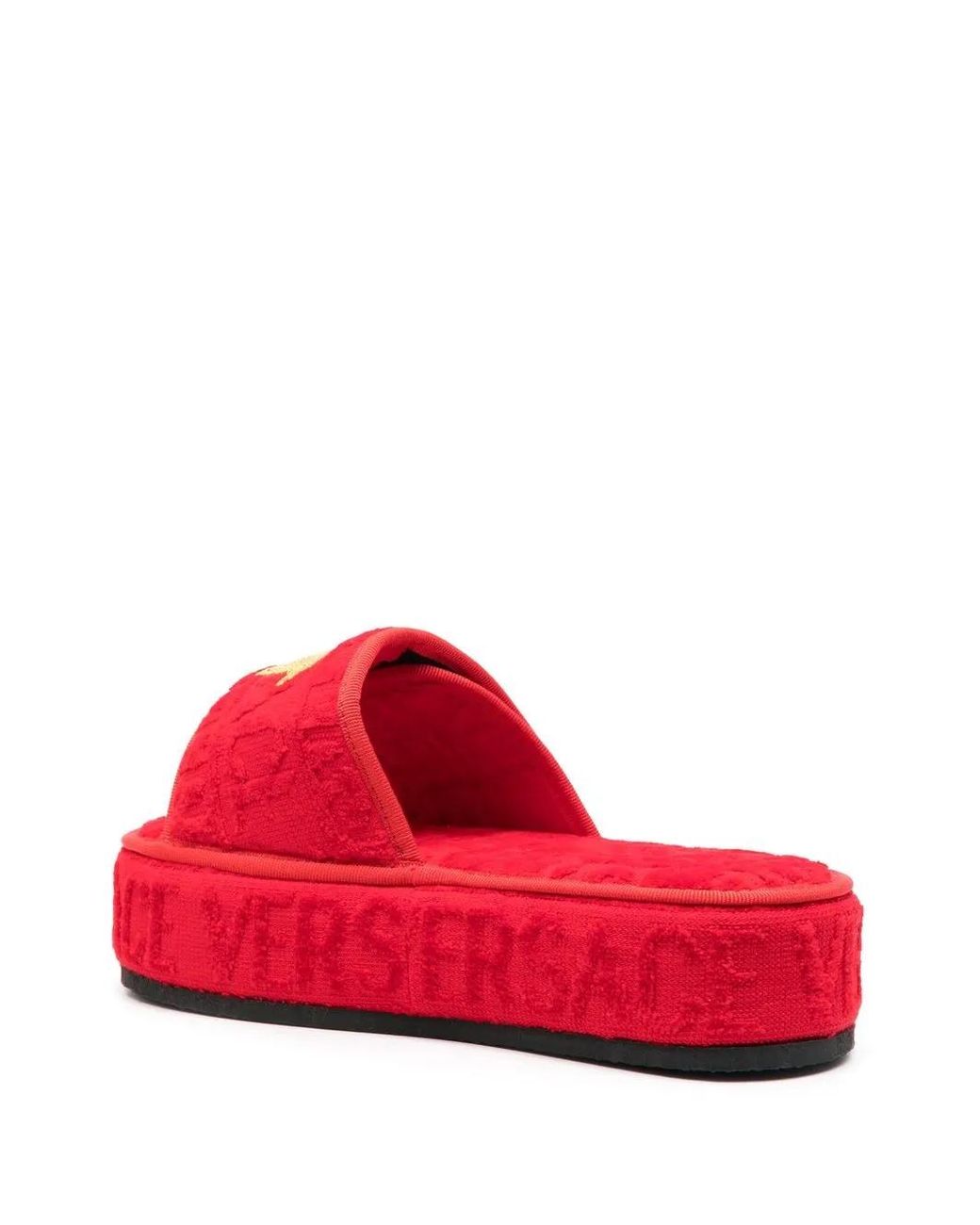 Versace Red Sliders