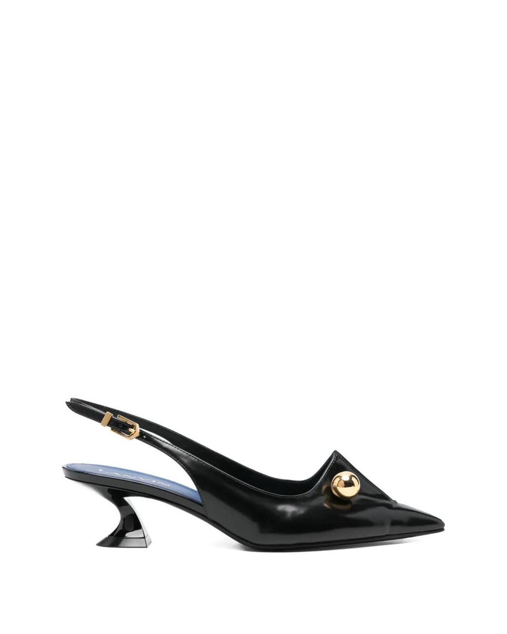 Lanvin Black Slingback Pump