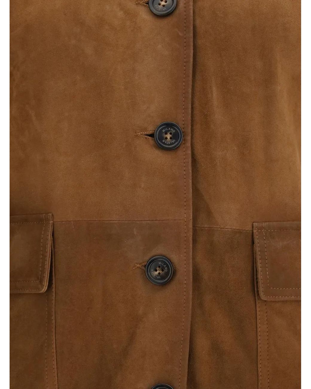 Valstar Brown Suede Trench Coat