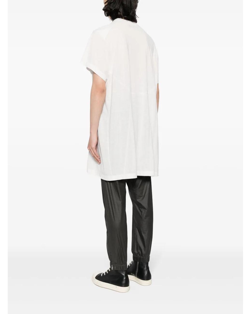 Julius White Fine-Knit Cotton T-Shirt for men