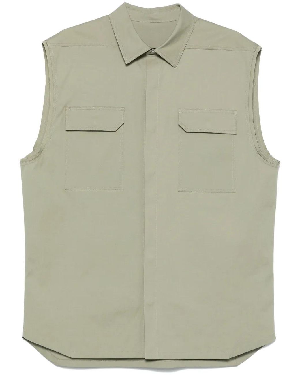 Rick Owens Jumbo Overhemd in het Green voor heren