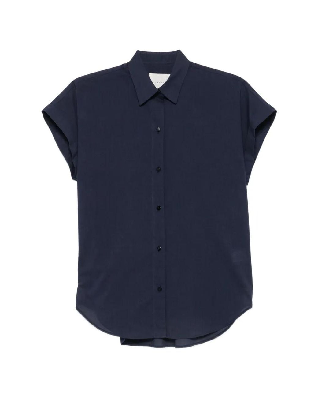 Xacus Blue Sheila Short-Sleeve Shirt