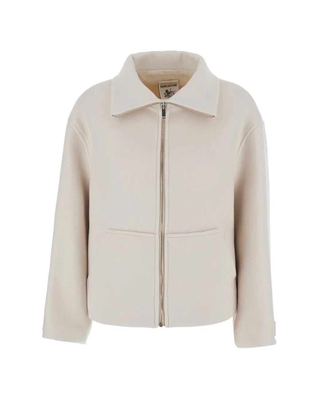 Semicouture White Jeane Jacket
