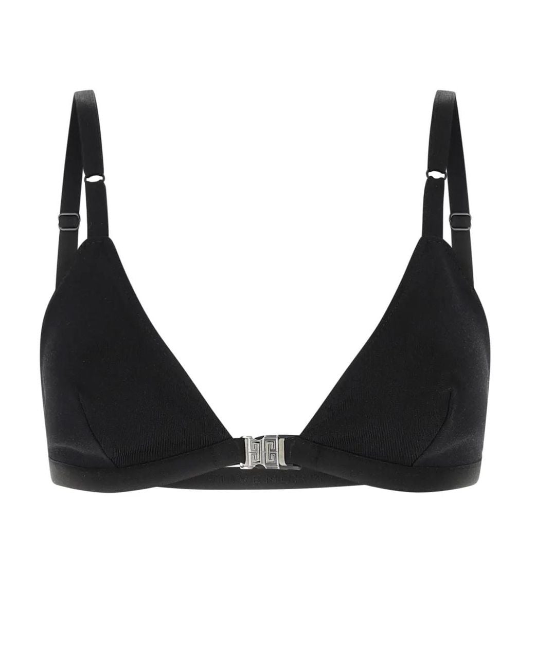 Givenchy Black 4G Triangle Bra