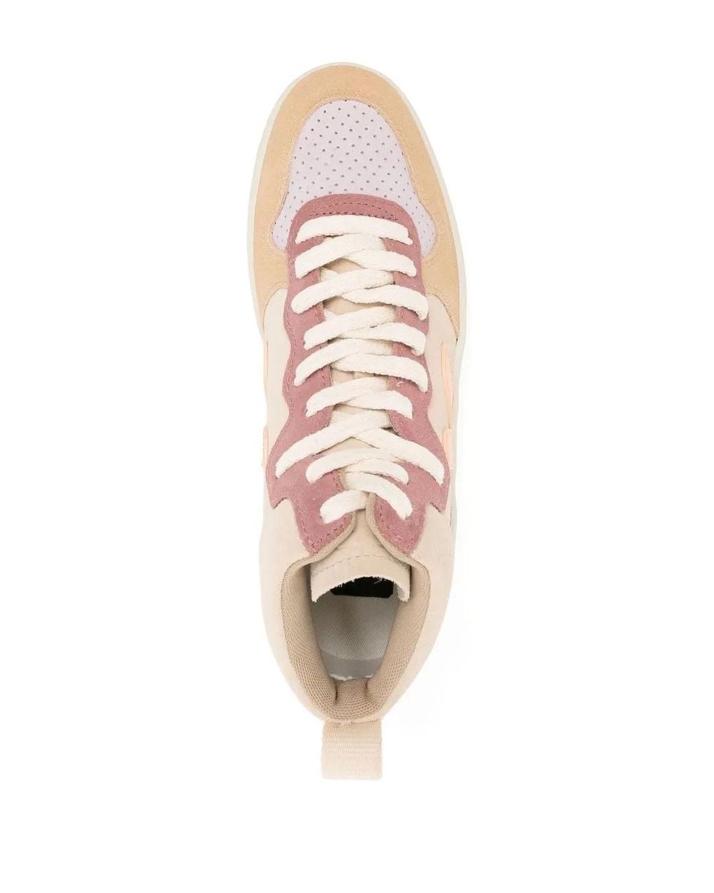 Veja Pink Baskets Montantes V-15