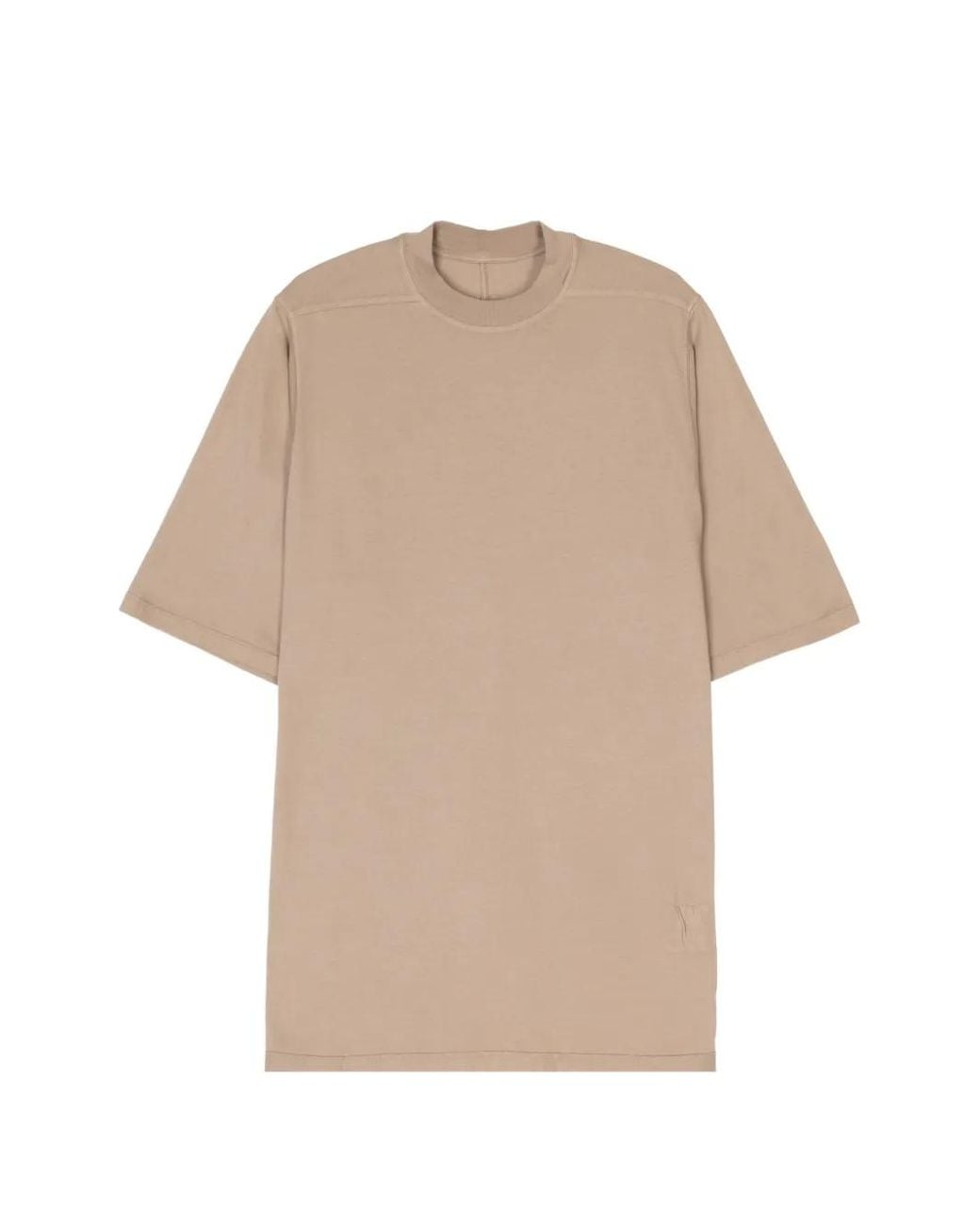 Rick Owens Natural Short-Sleeve T-Shirt