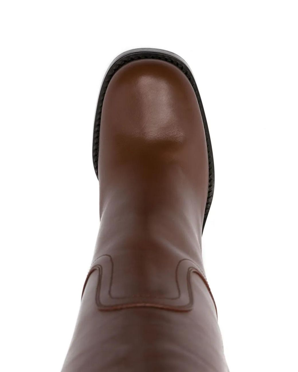 Prada Brown High Boots