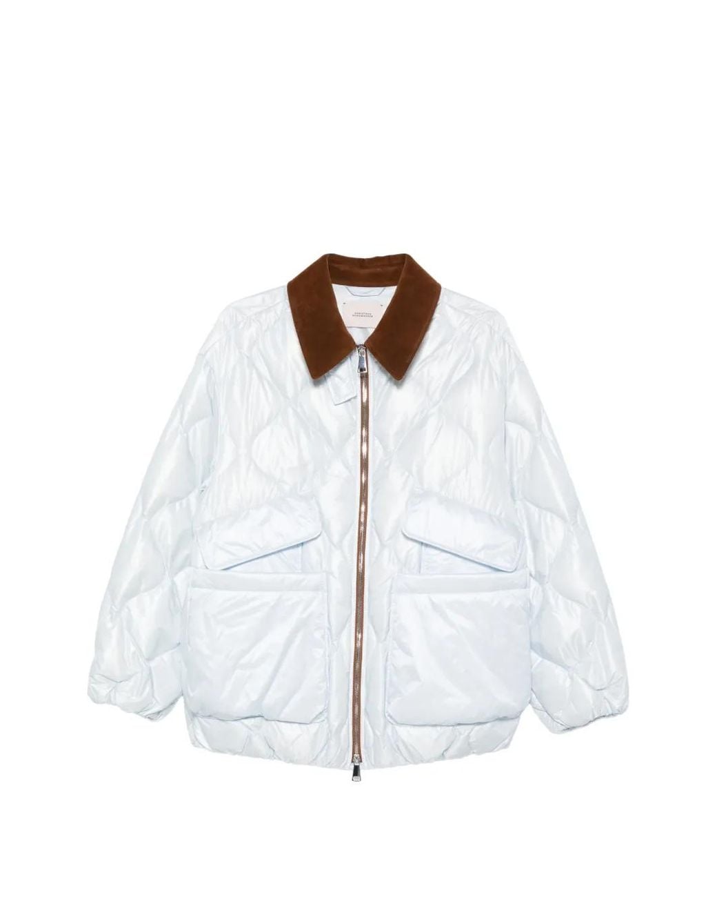 Dorothee Schumacher White Quilted Puffer Jacket