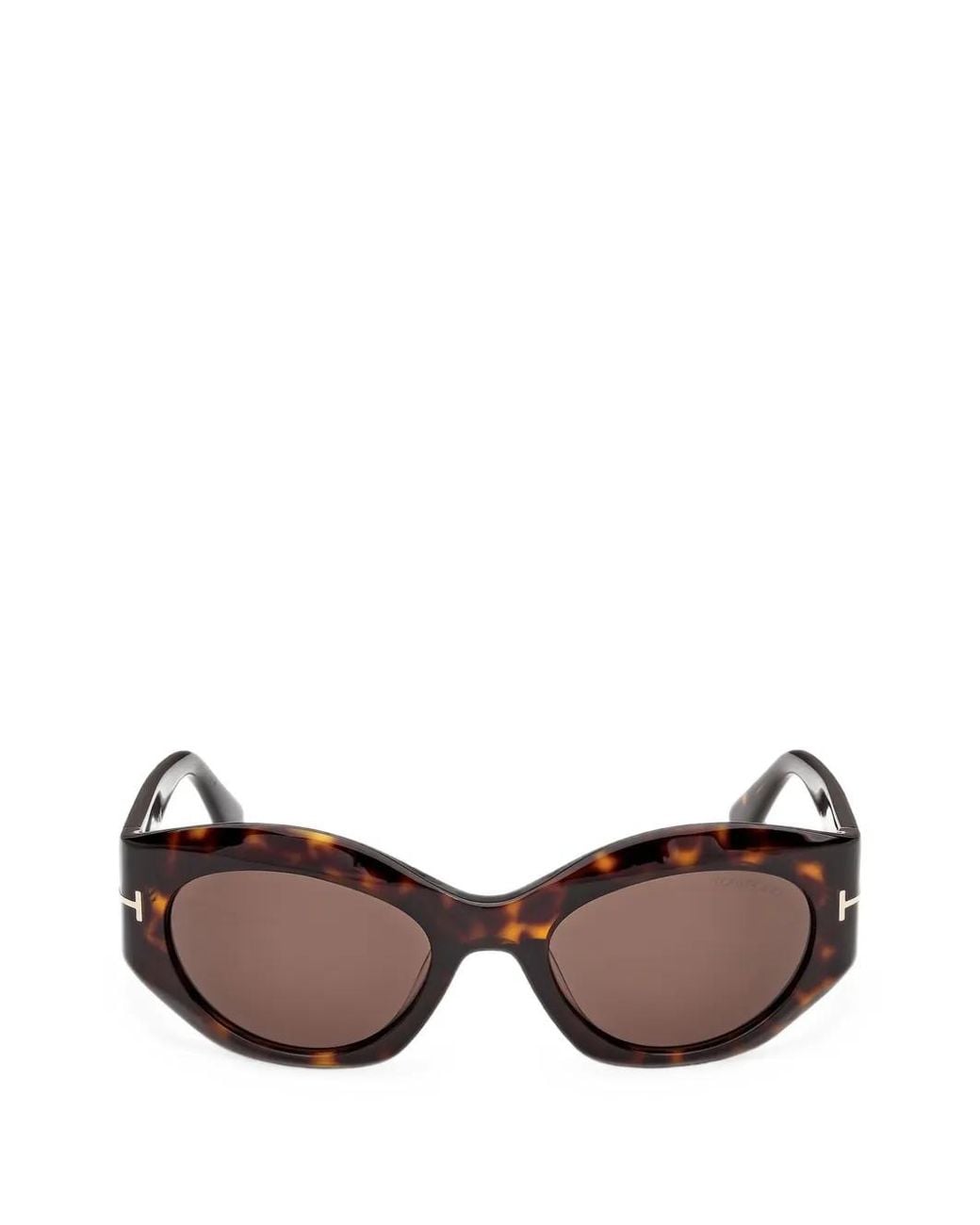 Tom Ford Brown Emmeline-02 Tortoiseshell-Pattern Sunglasses