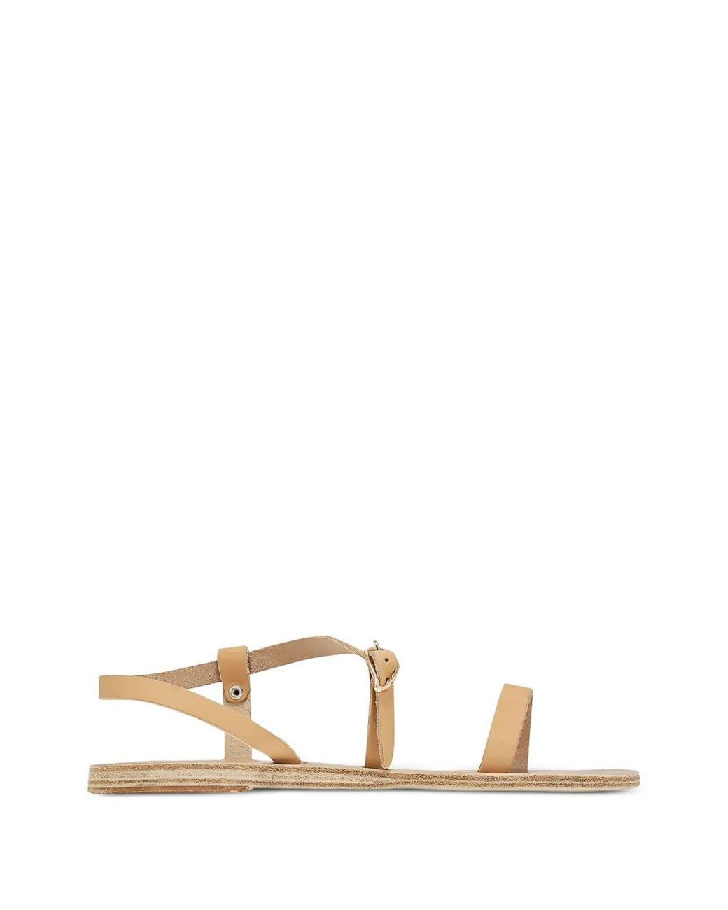 Ancient Greek Sandals Pink Niove Flat Sandals