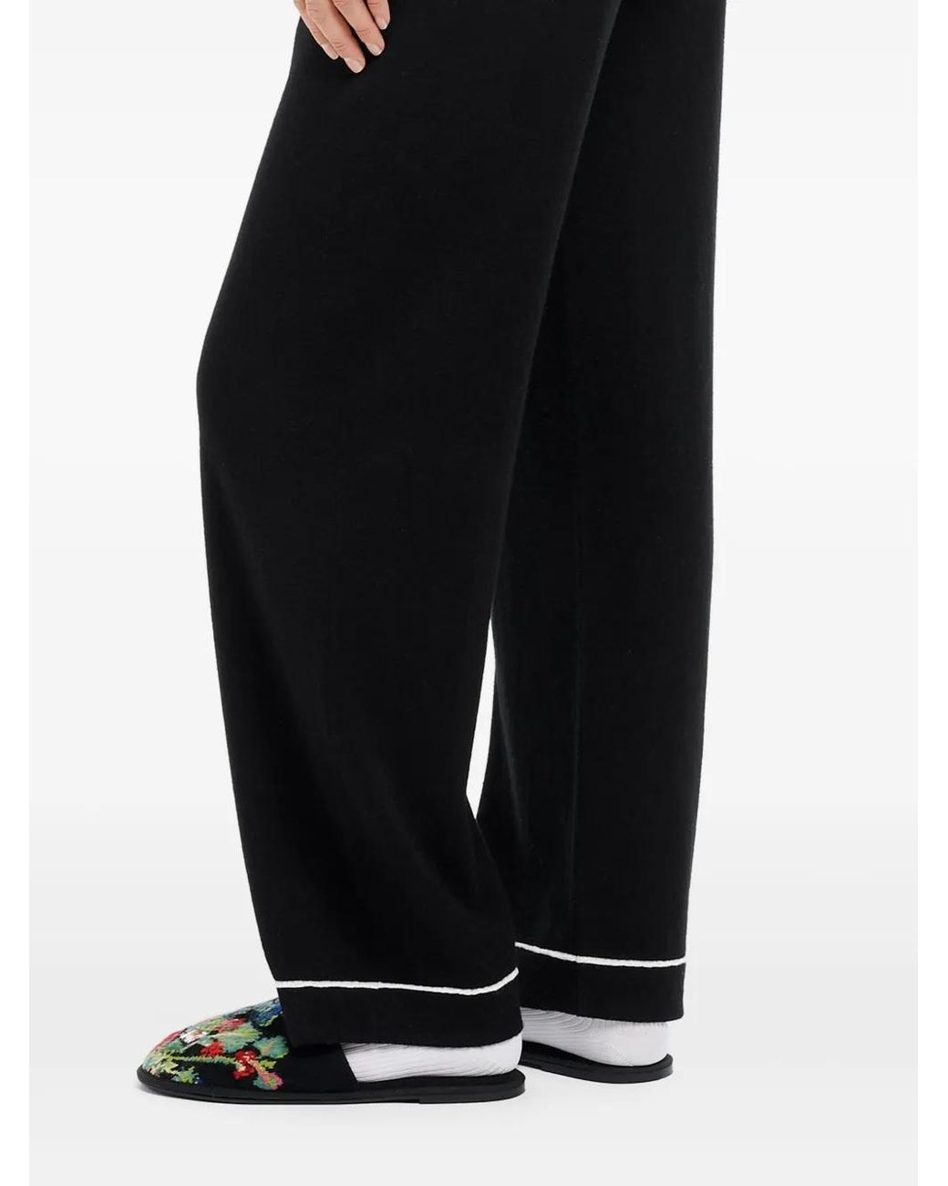 Barrie Ultra-Fine Broek in het Black