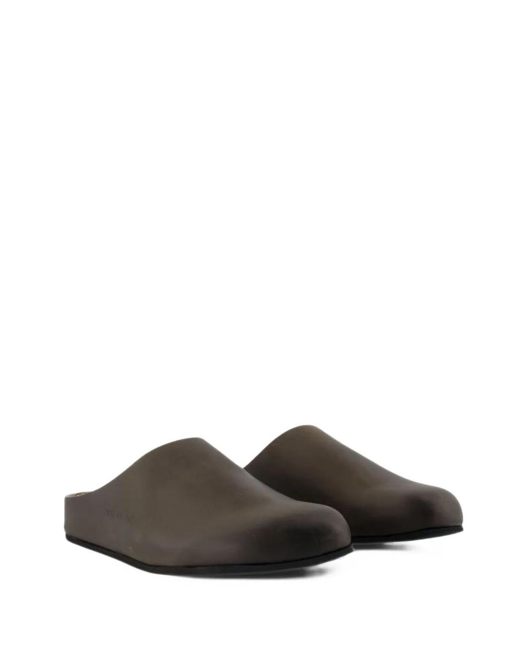 Common Projects Black Leather Mules for men