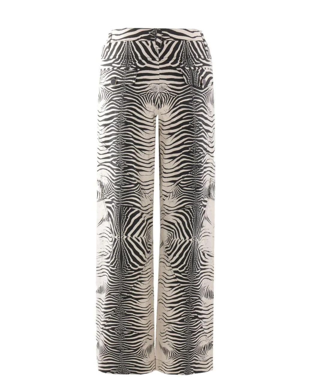 Roberto Cavalli Gray Trousers