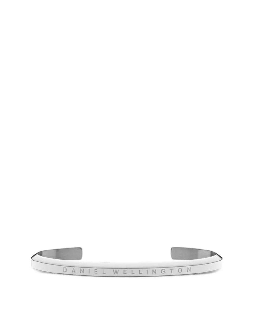 Daniel Wellington White Classic Engraved Cuff Bracelet
