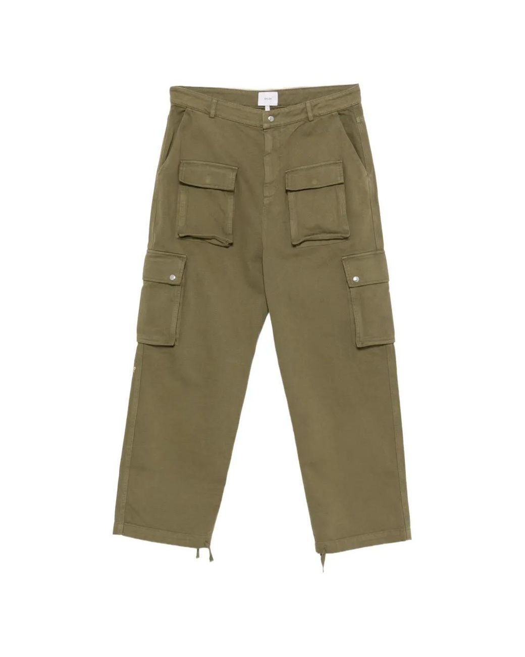 Rhude Green Multi-Pocket Cargo Pants for men