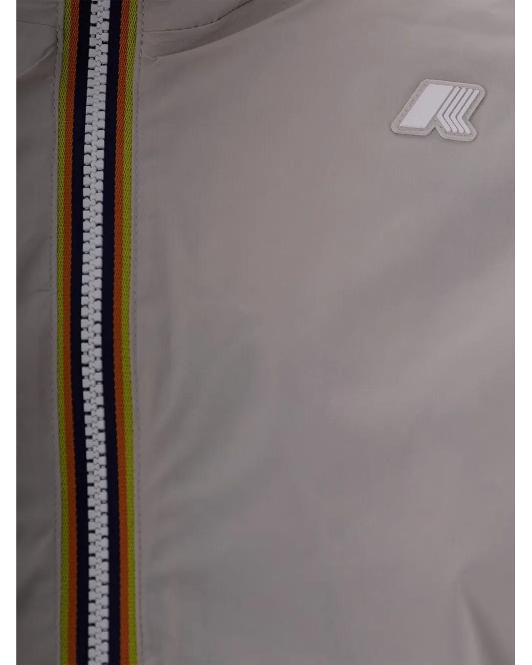 K-Way Gray Zip Sleeveless Jacket for men