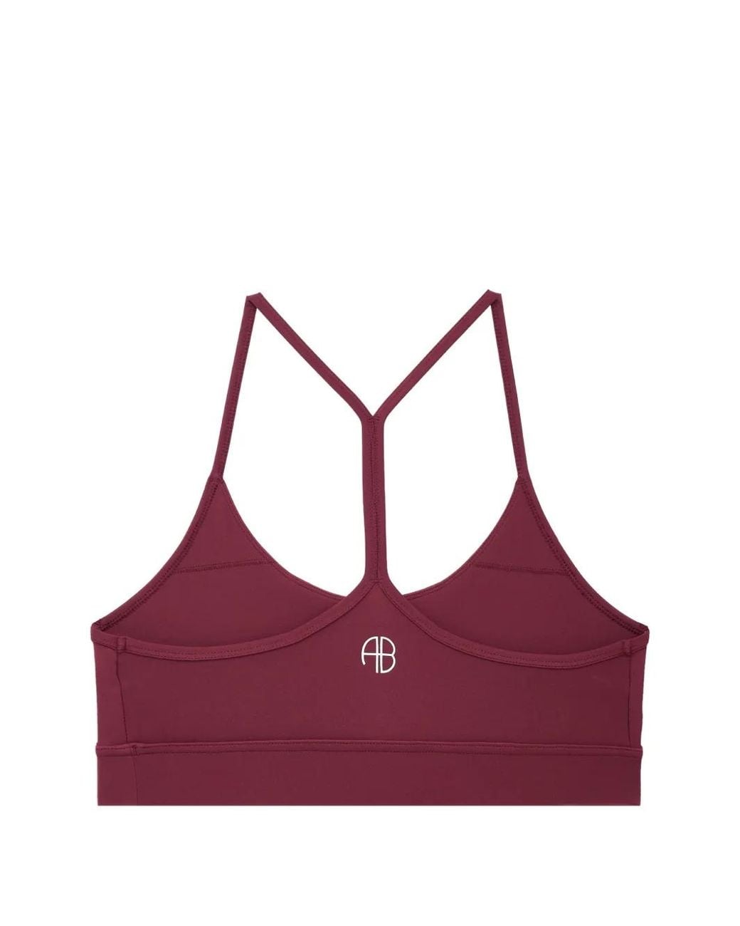 Anine Bing Purple Eve Bra