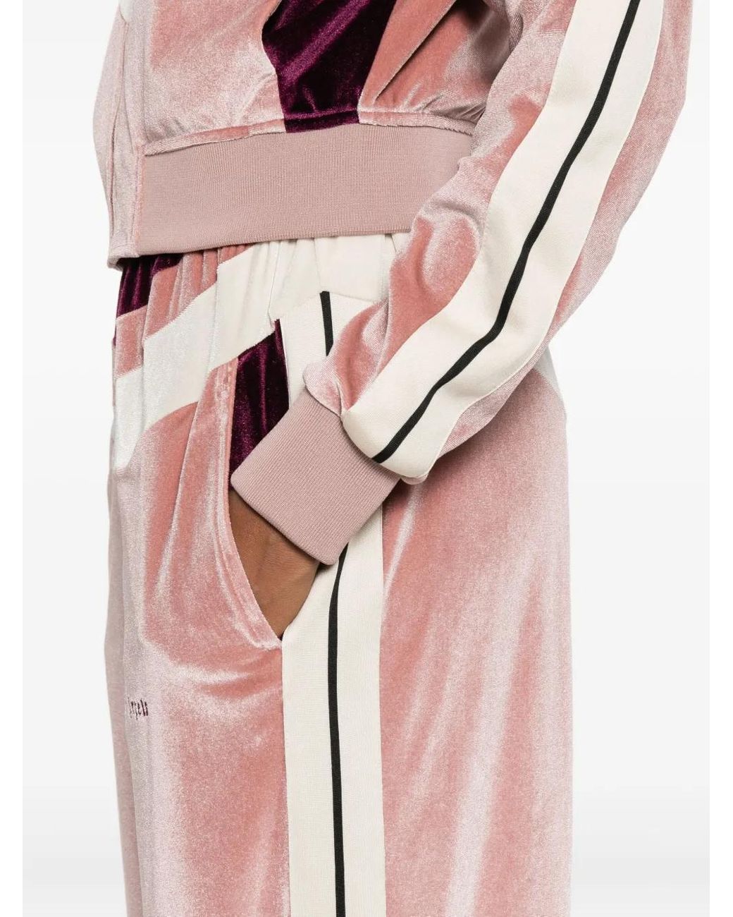 Palm Angels Pink Wide Trousers