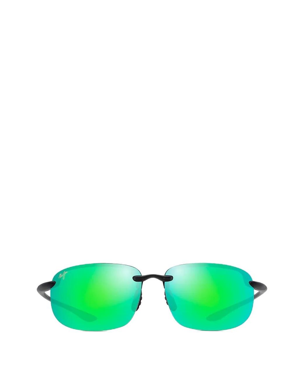 Maui Jim Green Hookipa X-Large Rimless Sunglasses