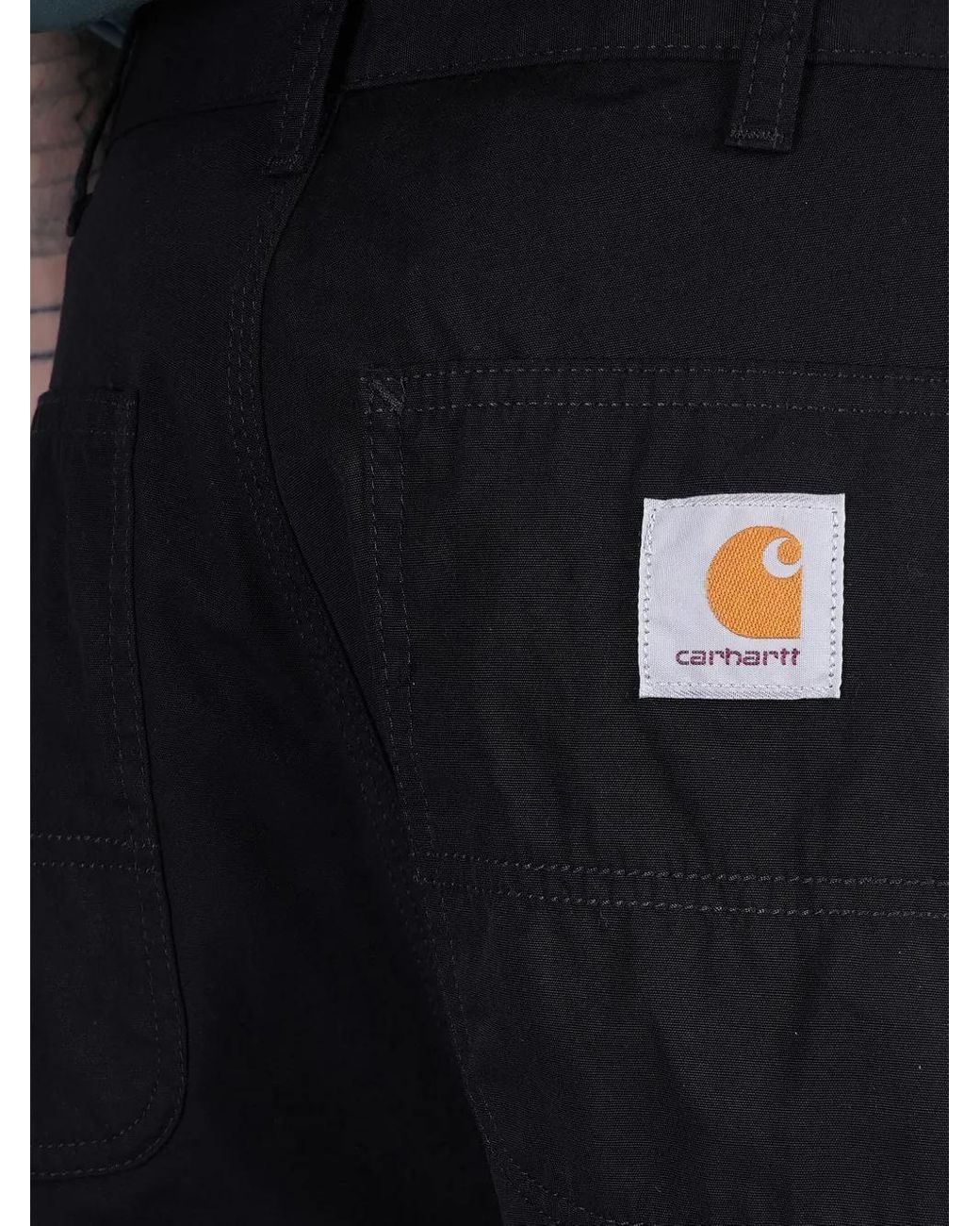 Carhartt Black Cotton Shorts for men