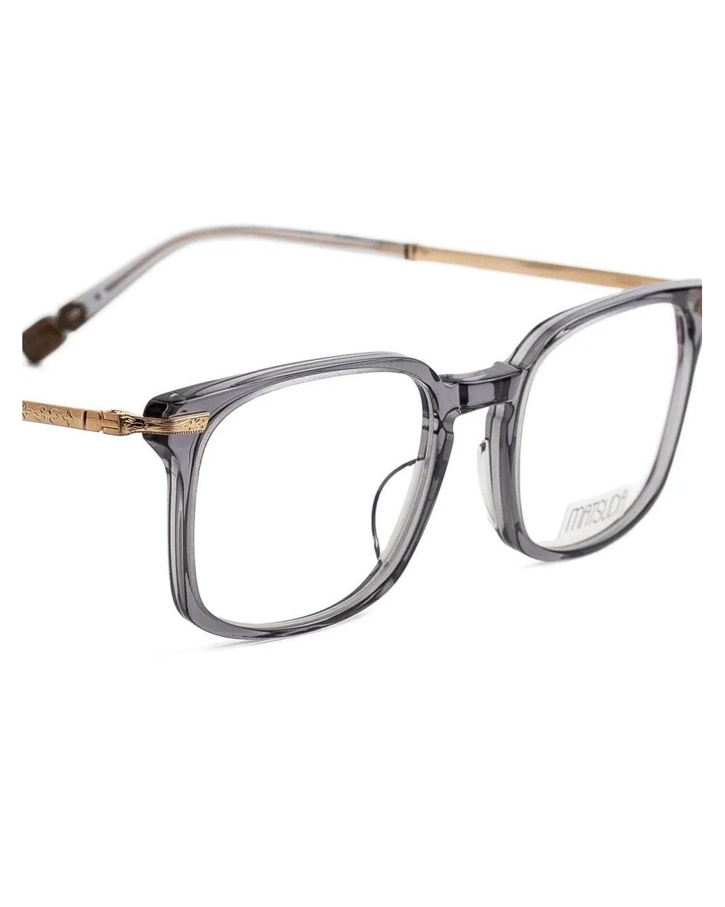 Matsuda White M2077 Square-Frame Glasses
