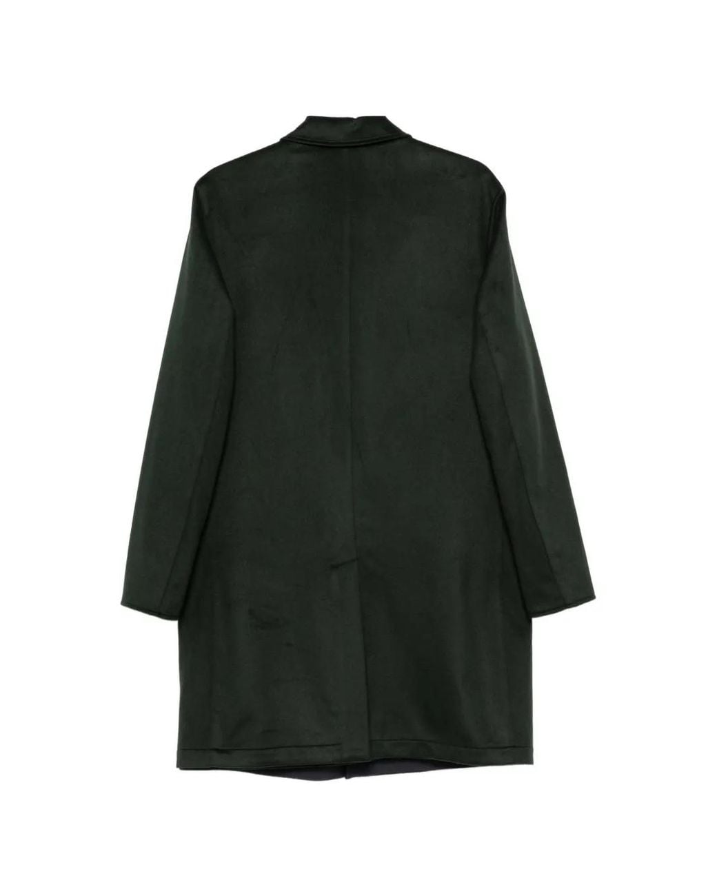 KIRED Black Single-Breasted Buttoned Coat for men