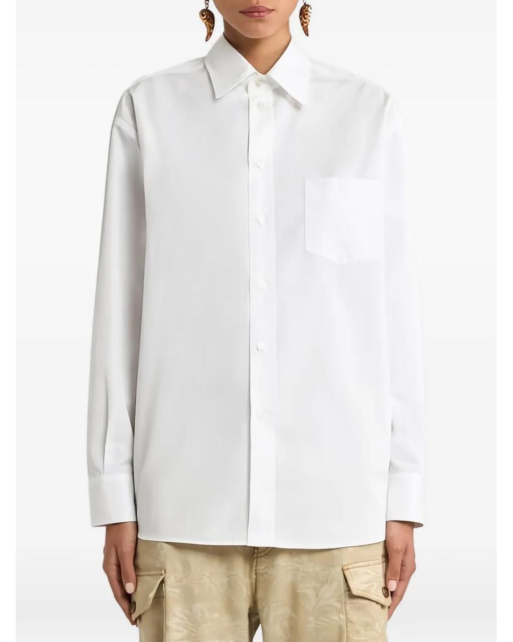 Etro White Classic Shirt