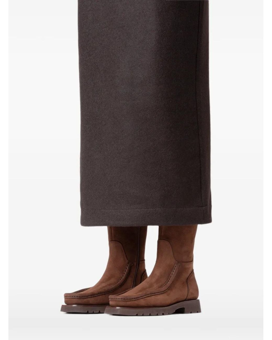 Hereu Brown Riera Sport Knee-High Boots