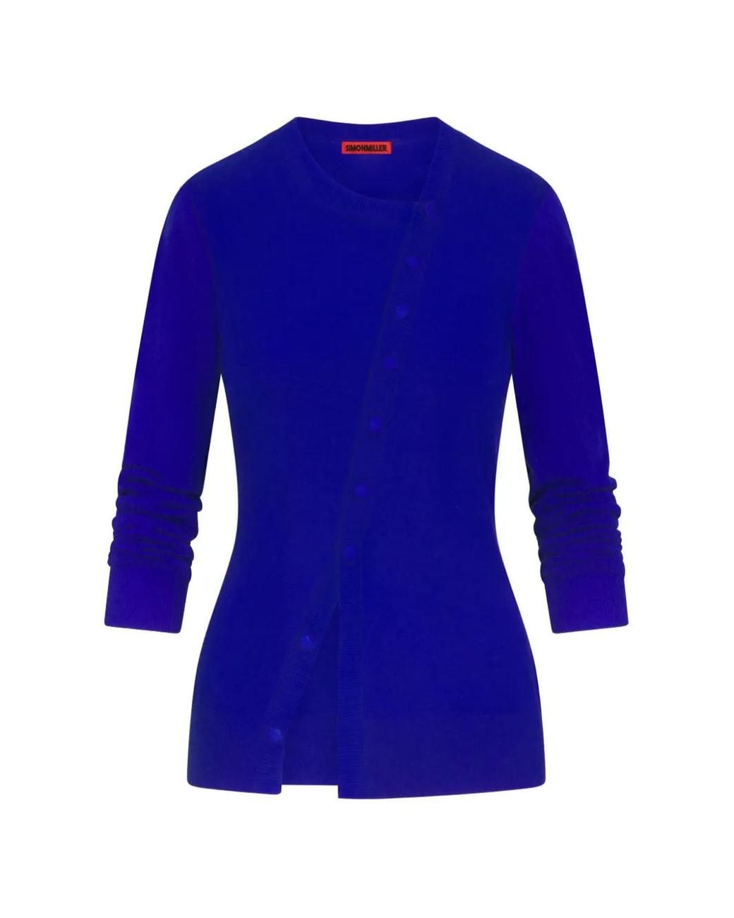Simon Miller Blue Ada Asymmetrical Cardigan