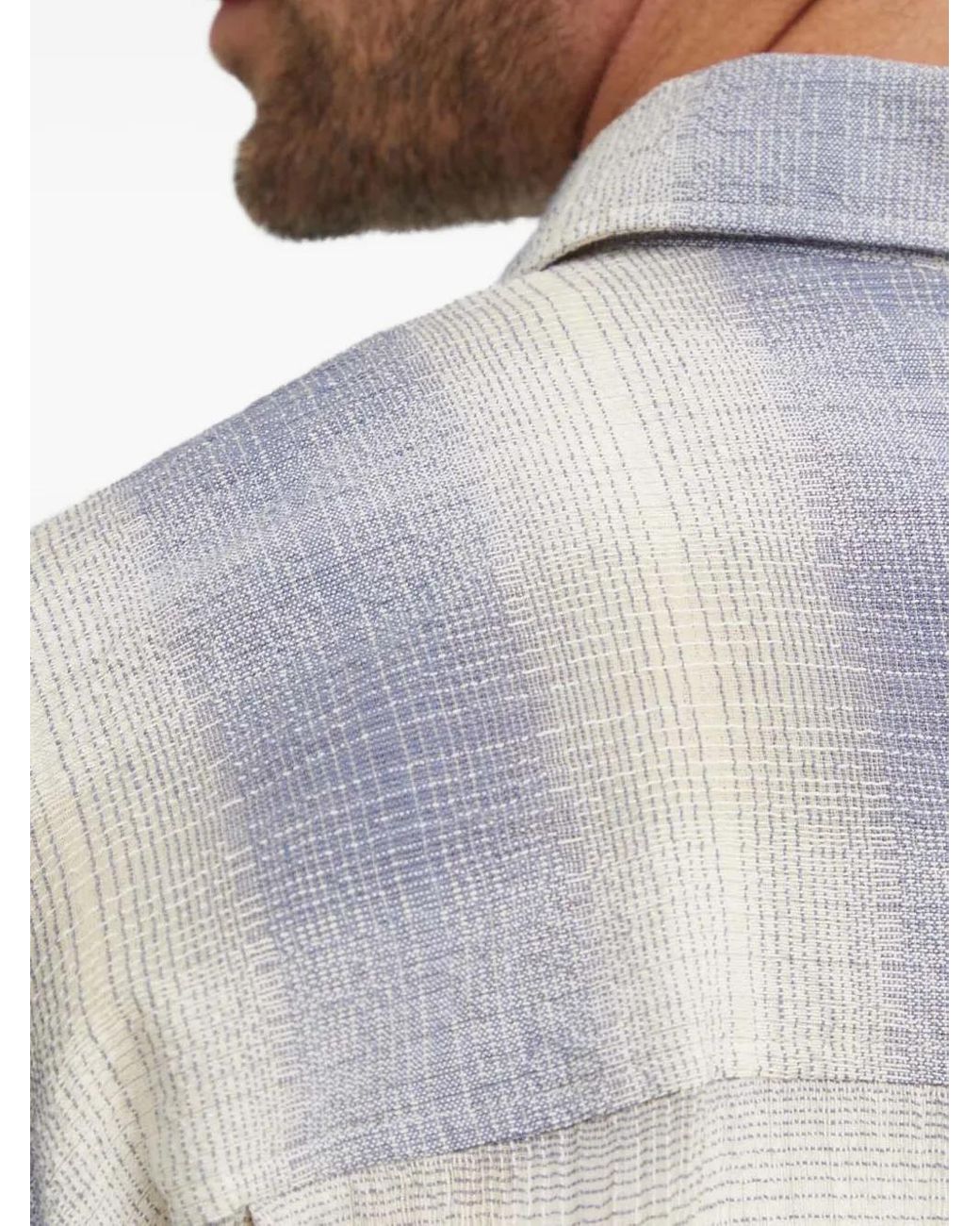 Camicia A Quadri di Samsøe & Samsøe in Gray da Uomo
