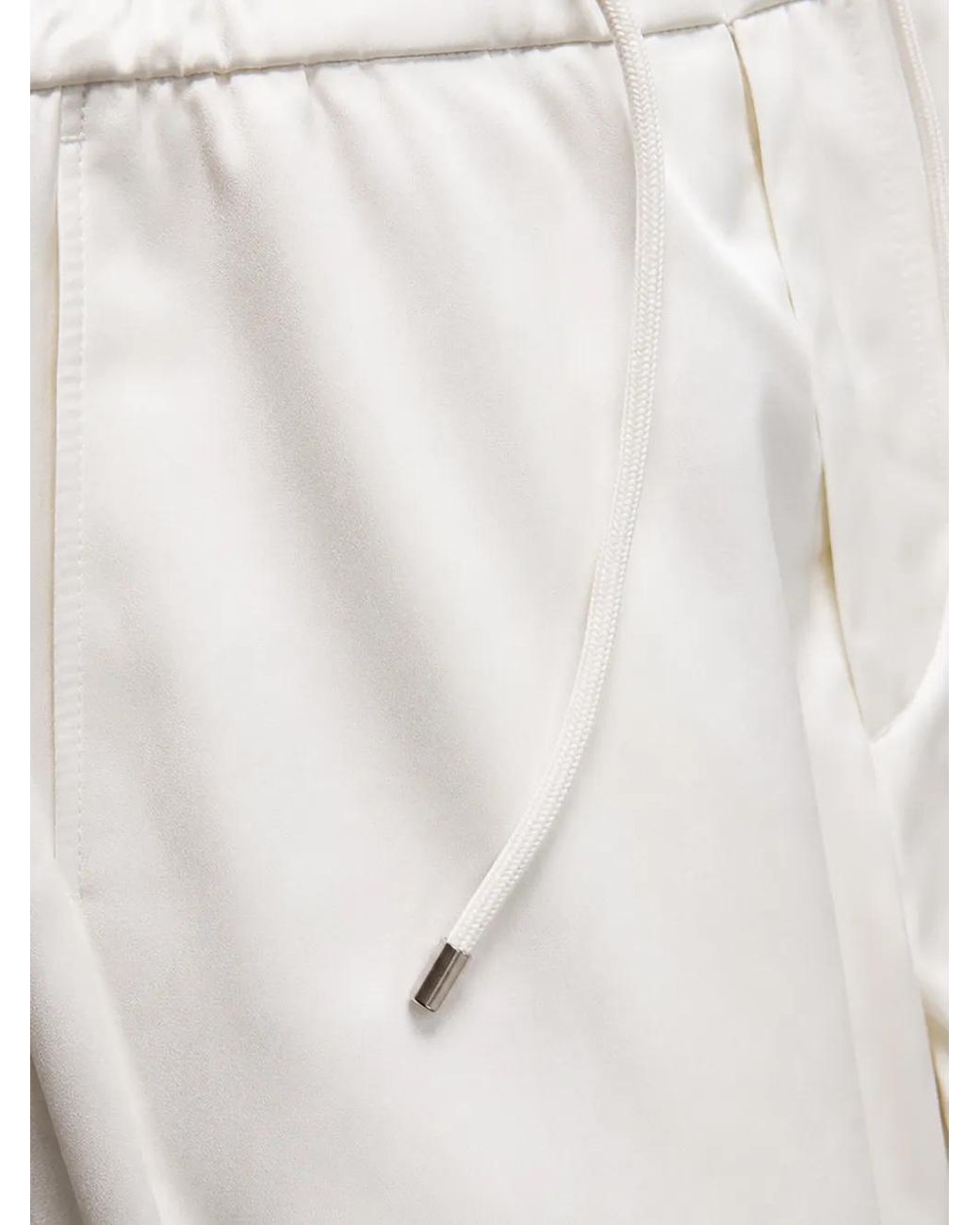 Philipp Plein White Cady Jogging Trousers Cargo Fit