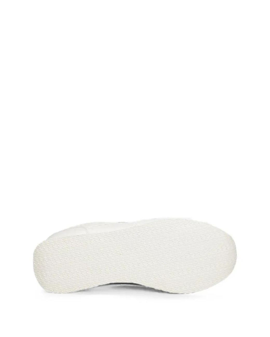 MICHAEL Michael Kors White Cindy Smooth And Signature Logo Trainers