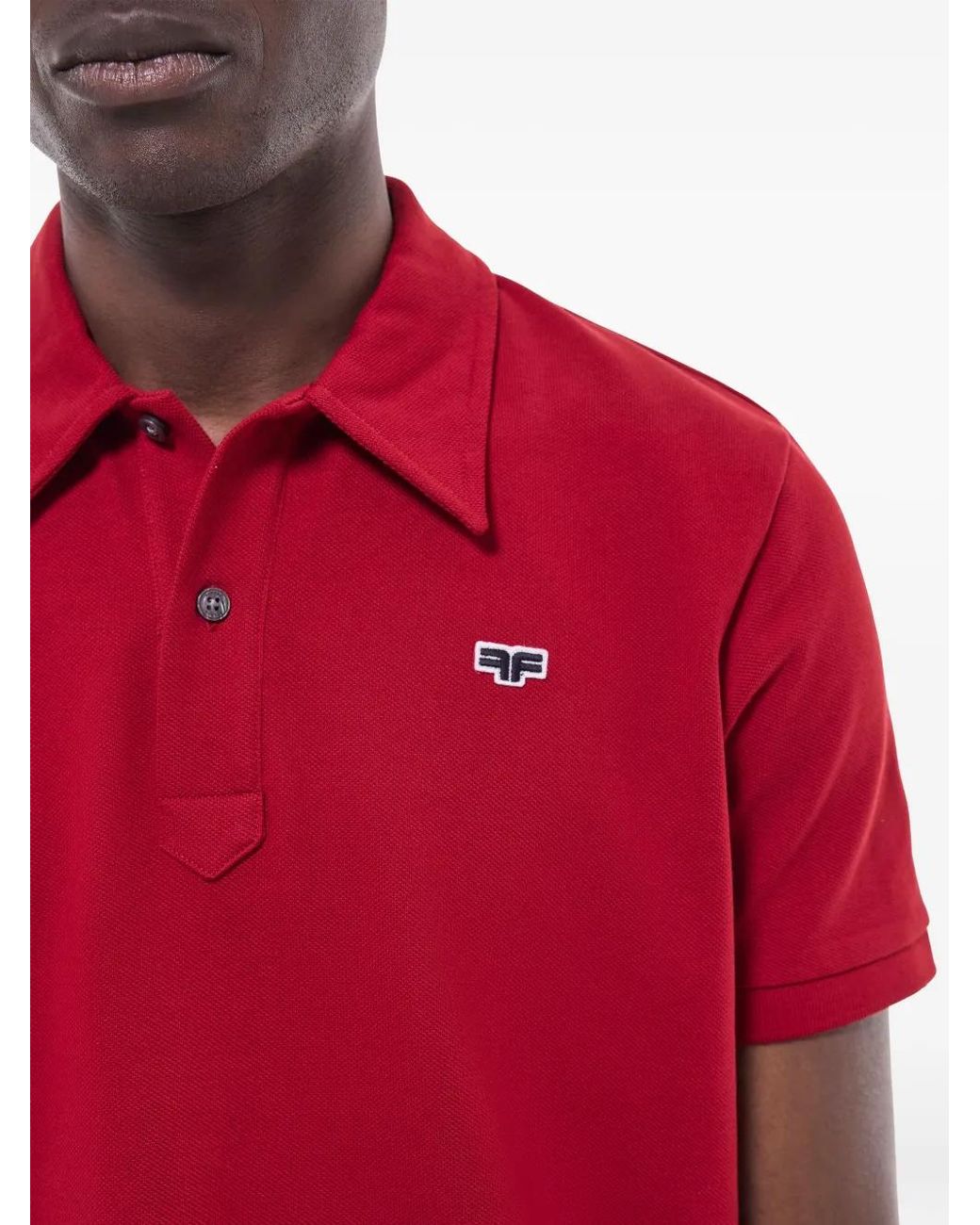 Fursac Logo-Embroidered Polo Shirt for men