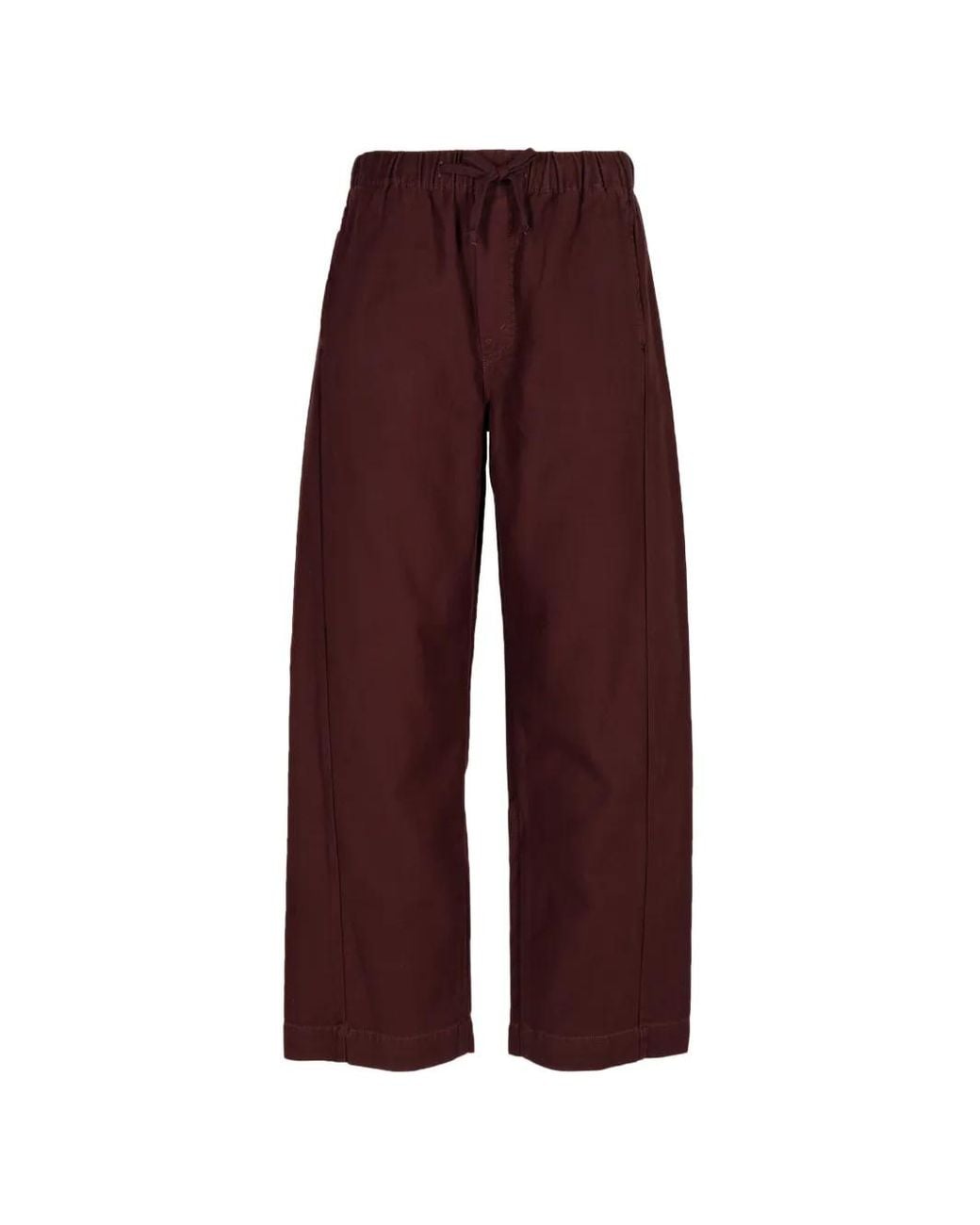 Mother Purple The Drawn Full Pipe Flood Jeans
