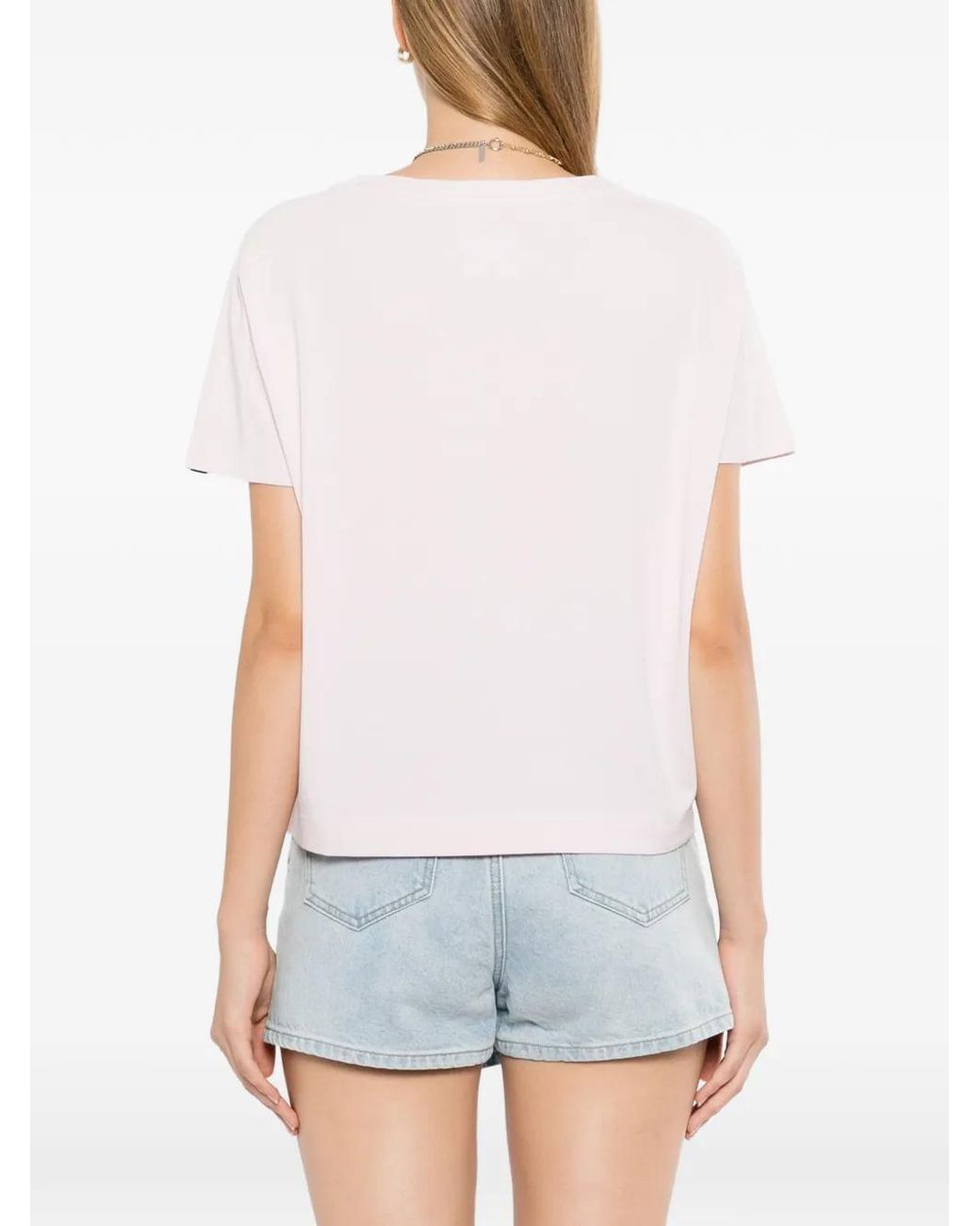 SPORT b. by agnès b. Pink Star-Print T-Shirt