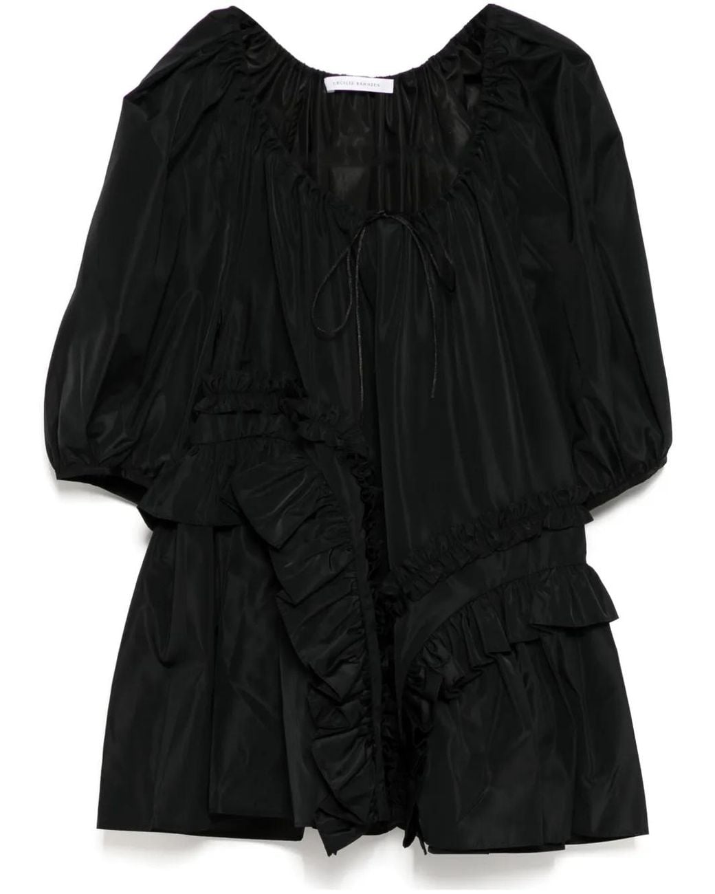 CECILIE BAHNSEN Black Arabella Top