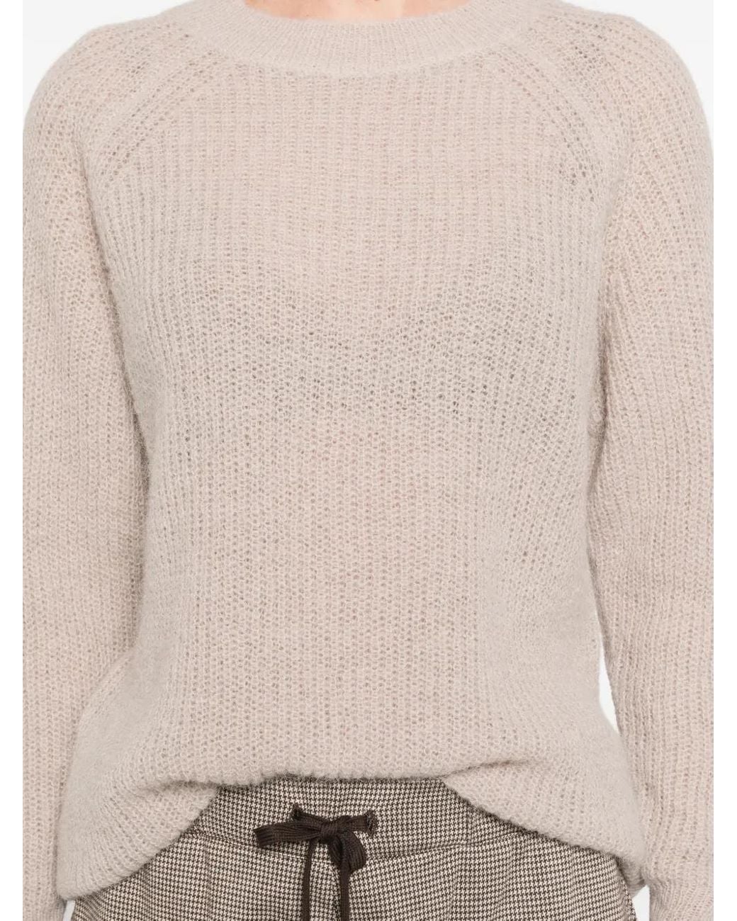 Marella Natural Doccia Long-Sleeve Sweater