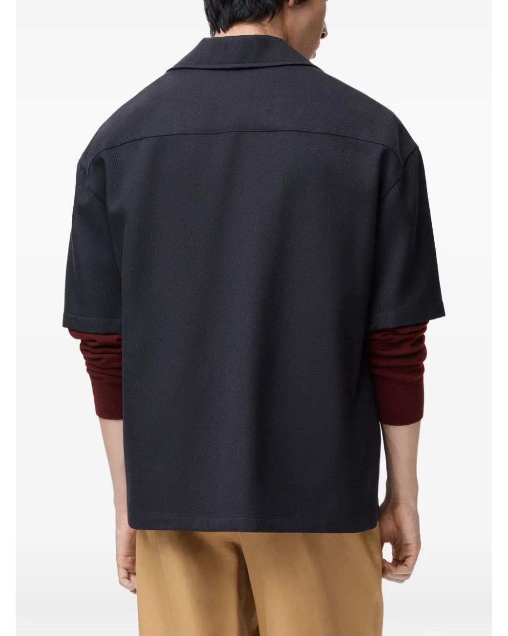 Loewe Blue Short-Sleeve Shirt for men
