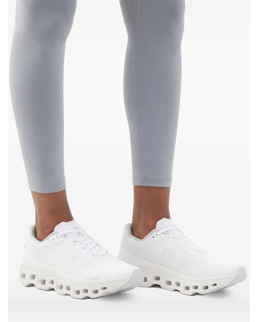 On Shoes White Cloudmster Void Sneakers for men