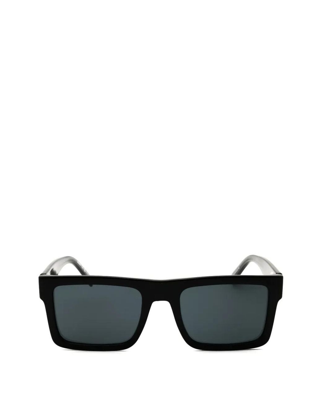 HUGO Black Rectangle-Frame Sunglasses for men