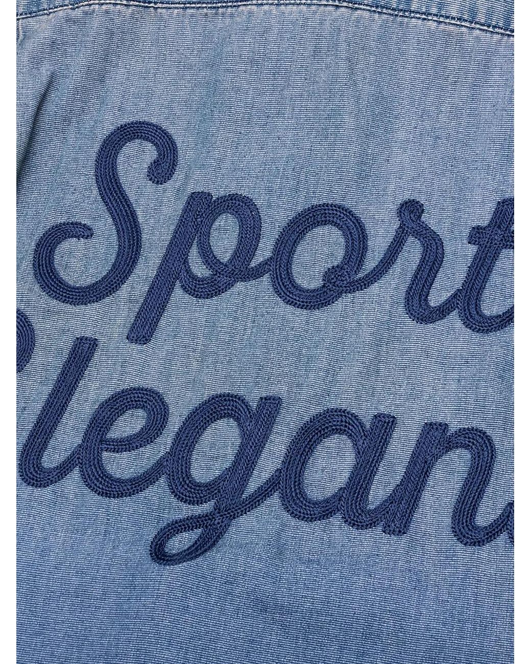 GALLERY DEPT. Blue Bartz Cotton Shirt